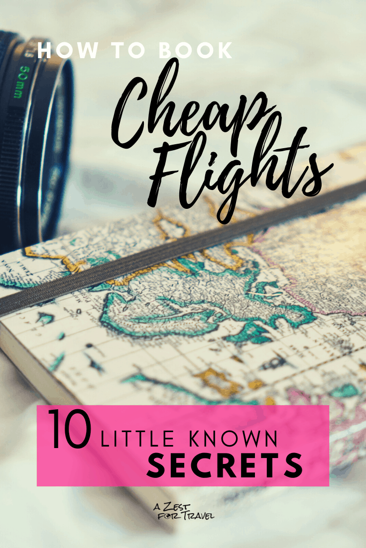10 secret tips on how to book cheap flights