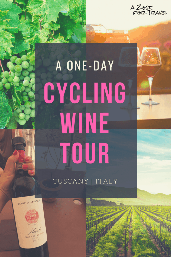 cycling wine tour one day trip in tuscany