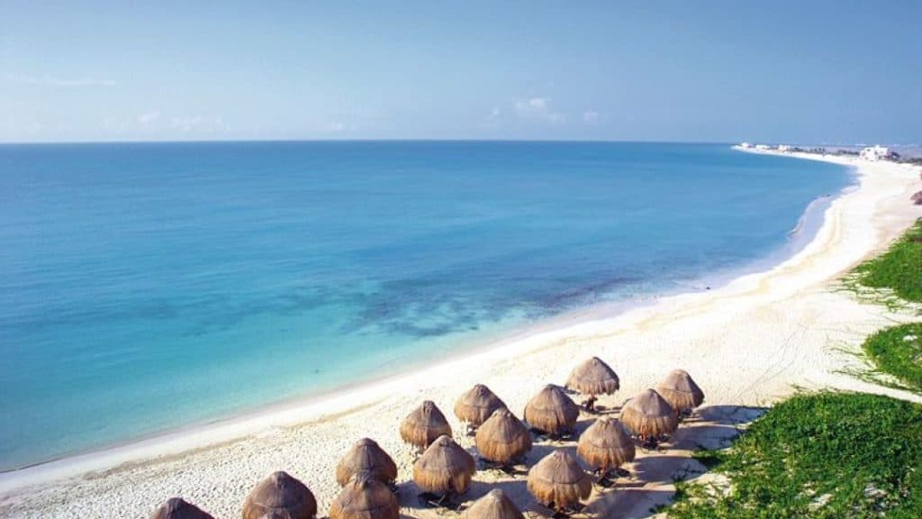 Quintana Roo Mexico Beach by Now Jade Resort Puerto Morelos