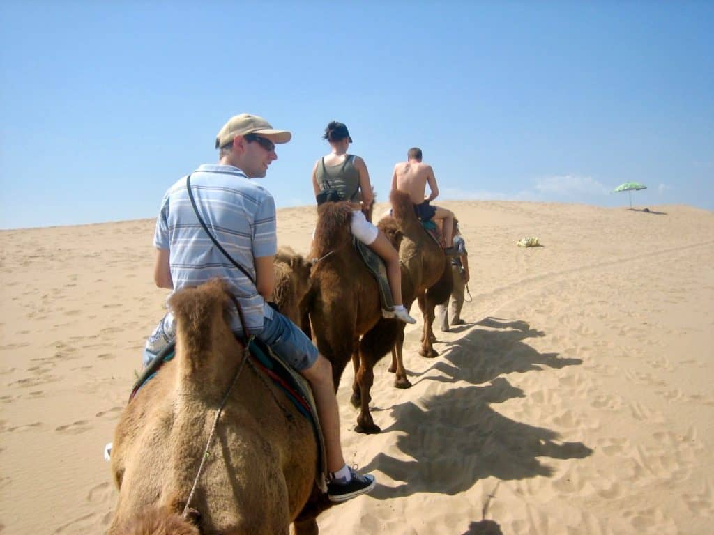 Spanish islands top pick - Gran Canaria where you can ride camels