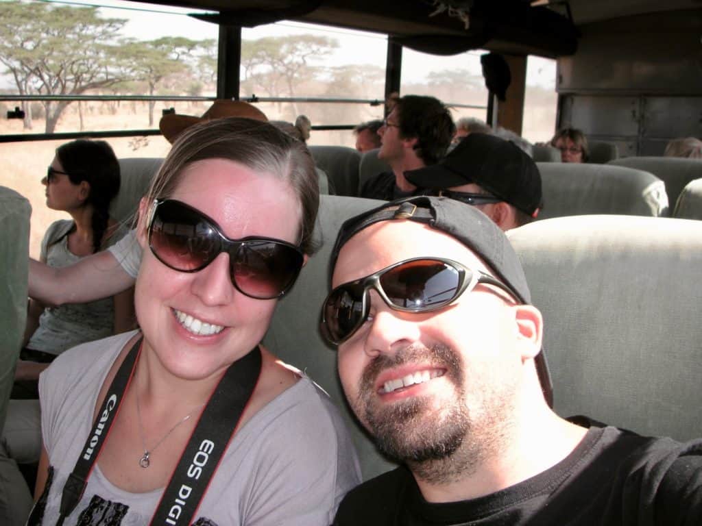 Joannda and Omer on African Safari in Tanzania