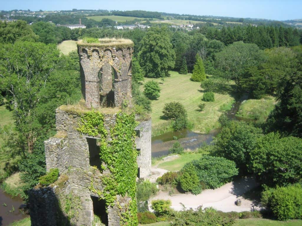 Views from Blarney Castle where you Kiss the Blarney Stone