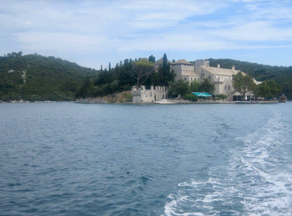 St Mary’s island (Sveta Marija) in Mljet National Park, Croatia