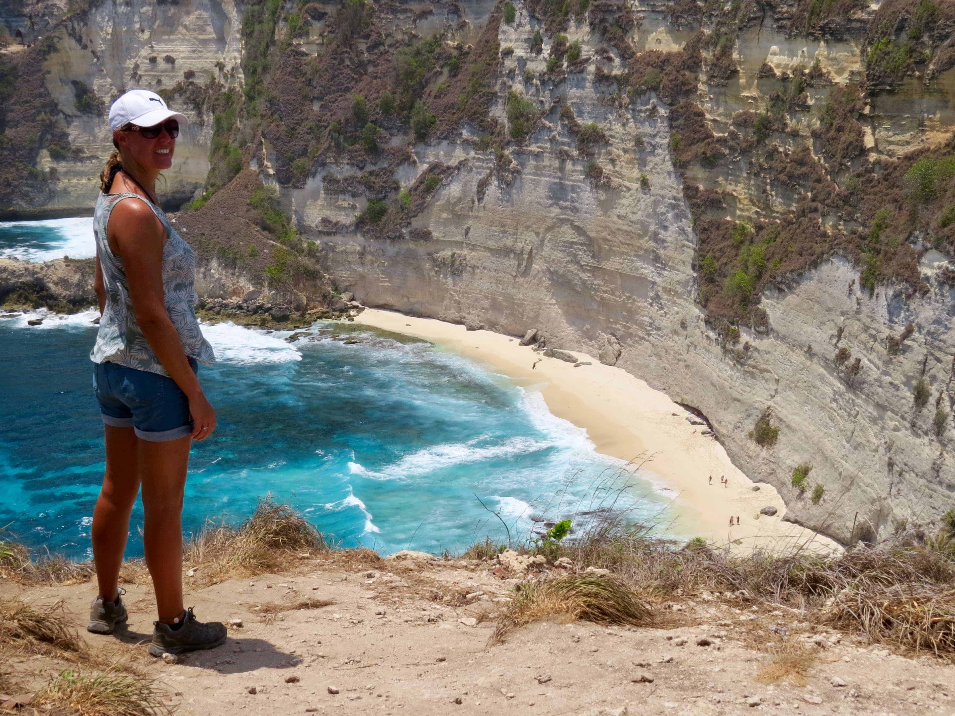 Wear closed shoes on Nusa Penida for the challenging hikes