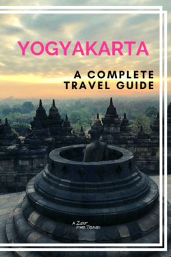 A complete travel guide to Yogyakarta pin