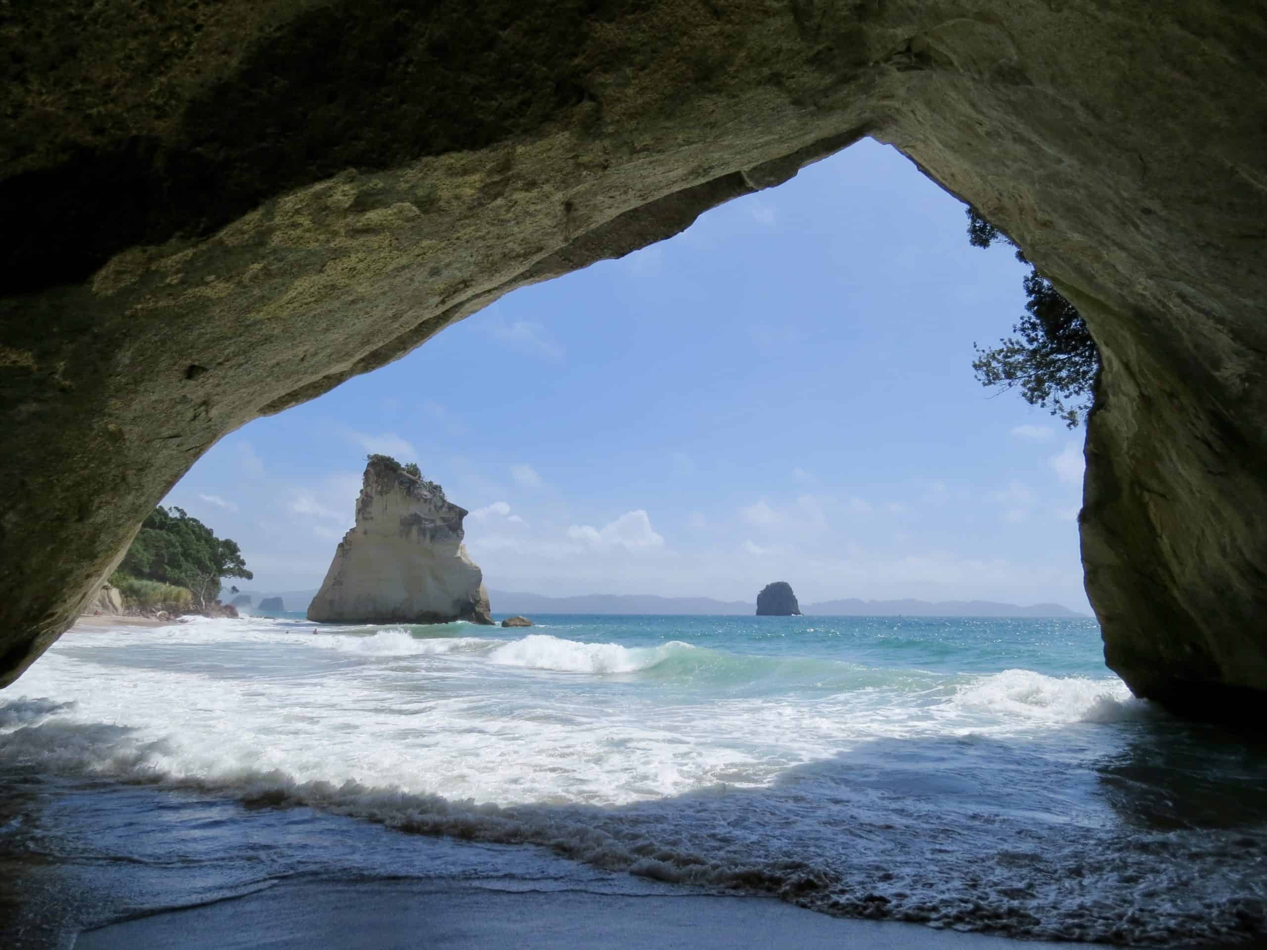 Cathedral Cove in the Coromandel, New Zealand