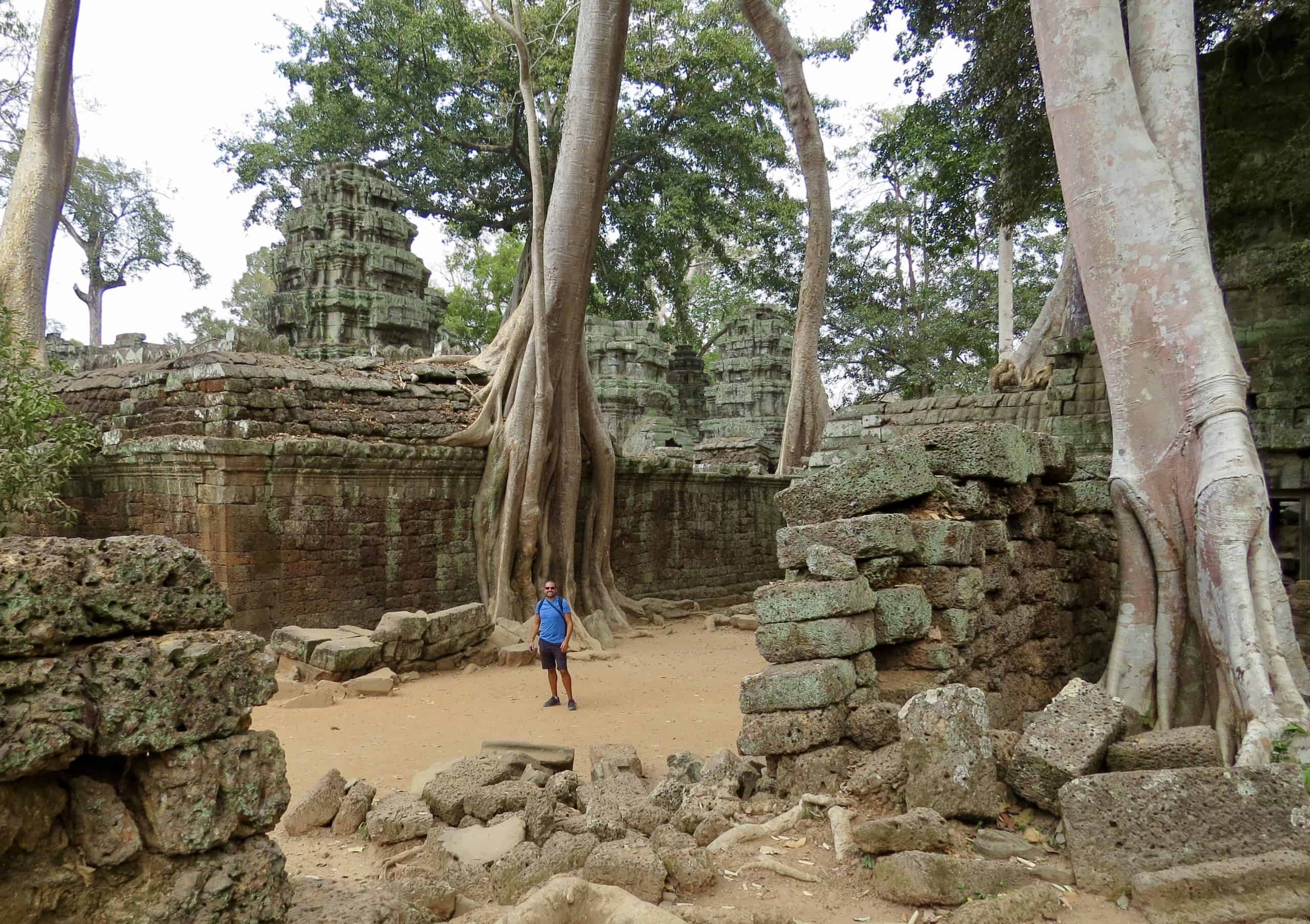 Ta Prohm temple is large and there is much to explore