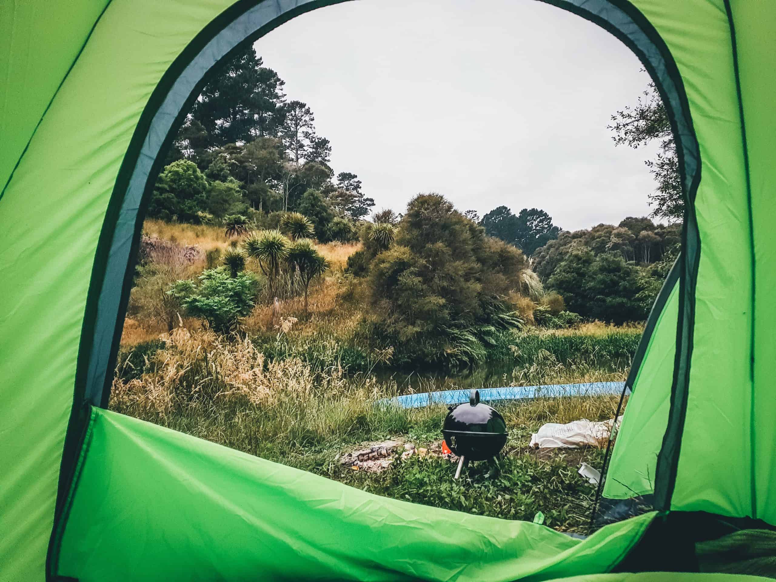 travel at home by camping in your back yard