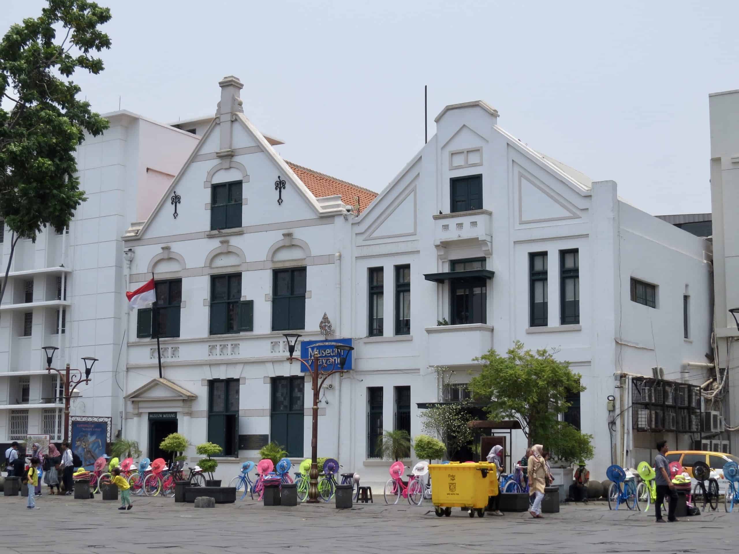 Jakarta’s old town, Kota Tua or Old Bavaria, centers around Fatahillah Square