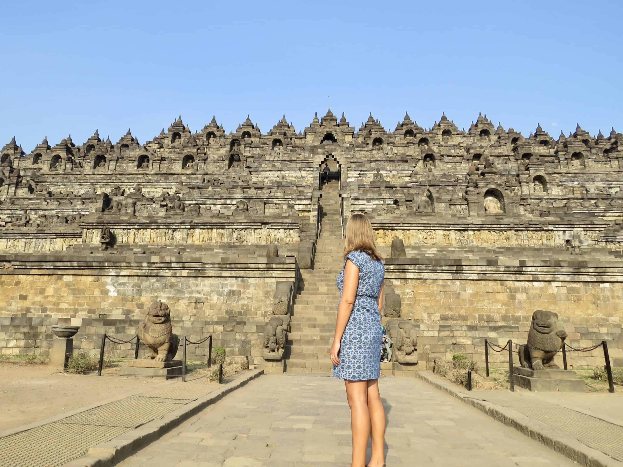Borobudur Temple just outside Yogyakarta should definitely be part of your Java Itinerary