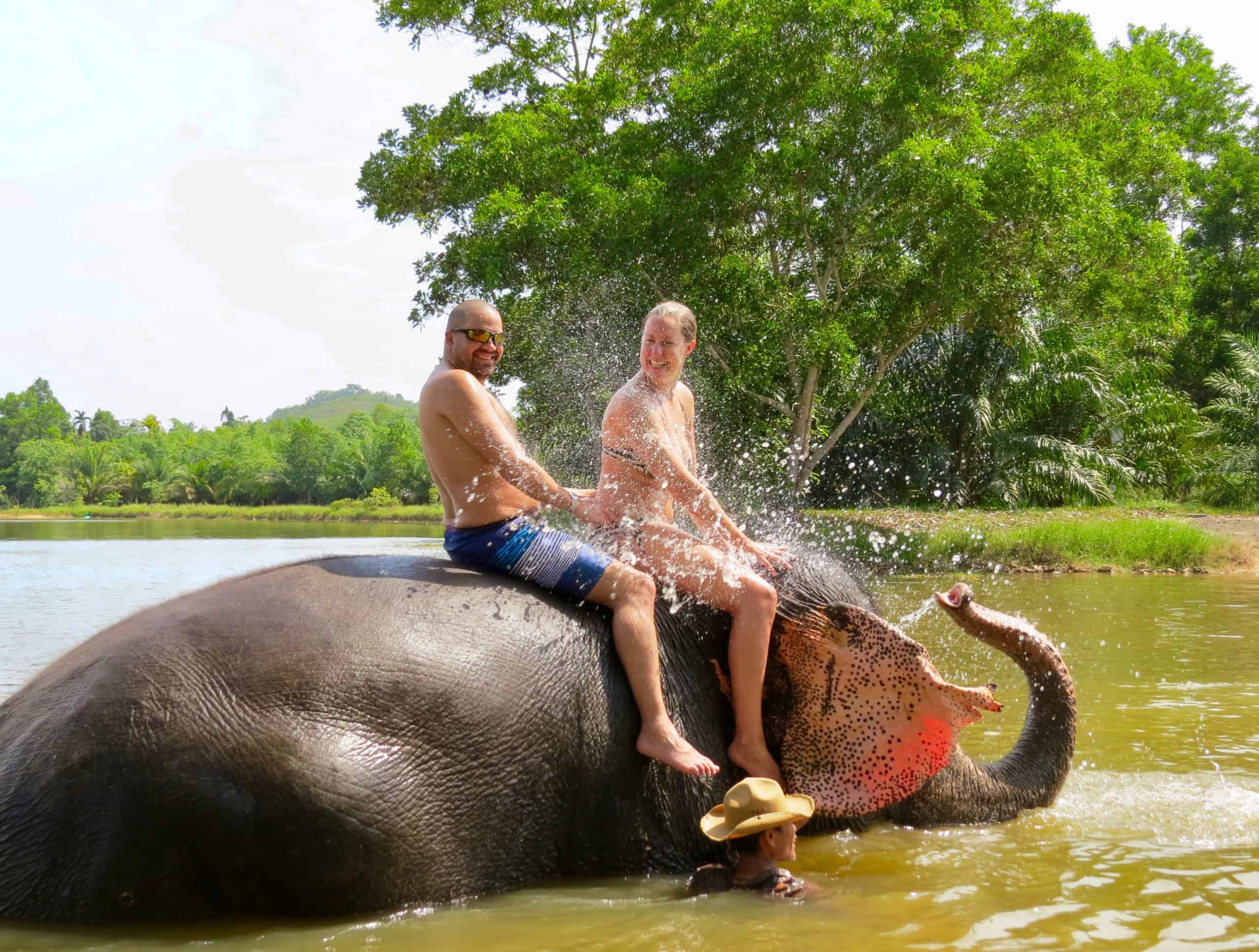 Bathing Elephants Encounter Khao Lak
