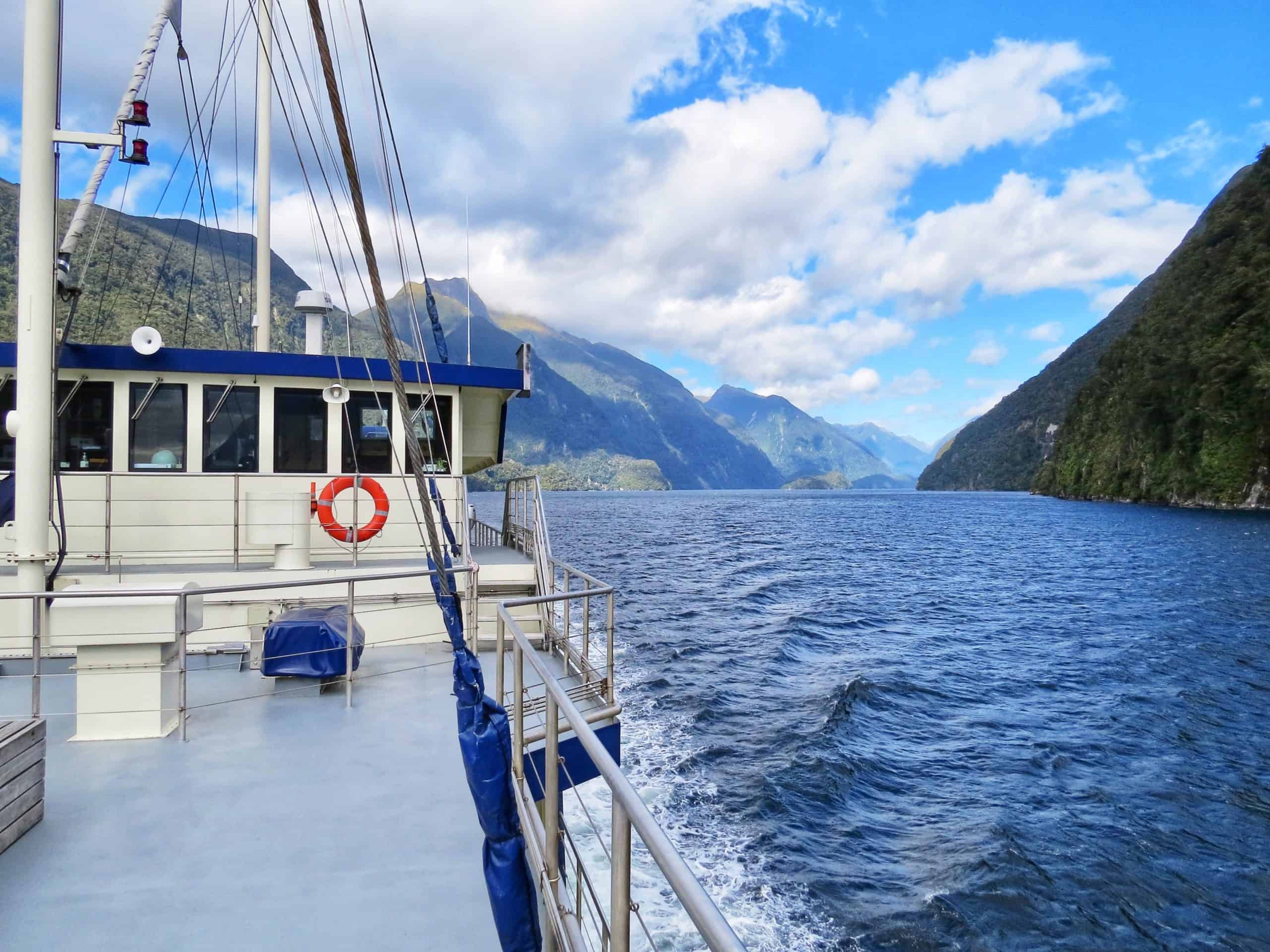 Overnight cruise on Doubtful Sound in Fiordland with Real Journeys