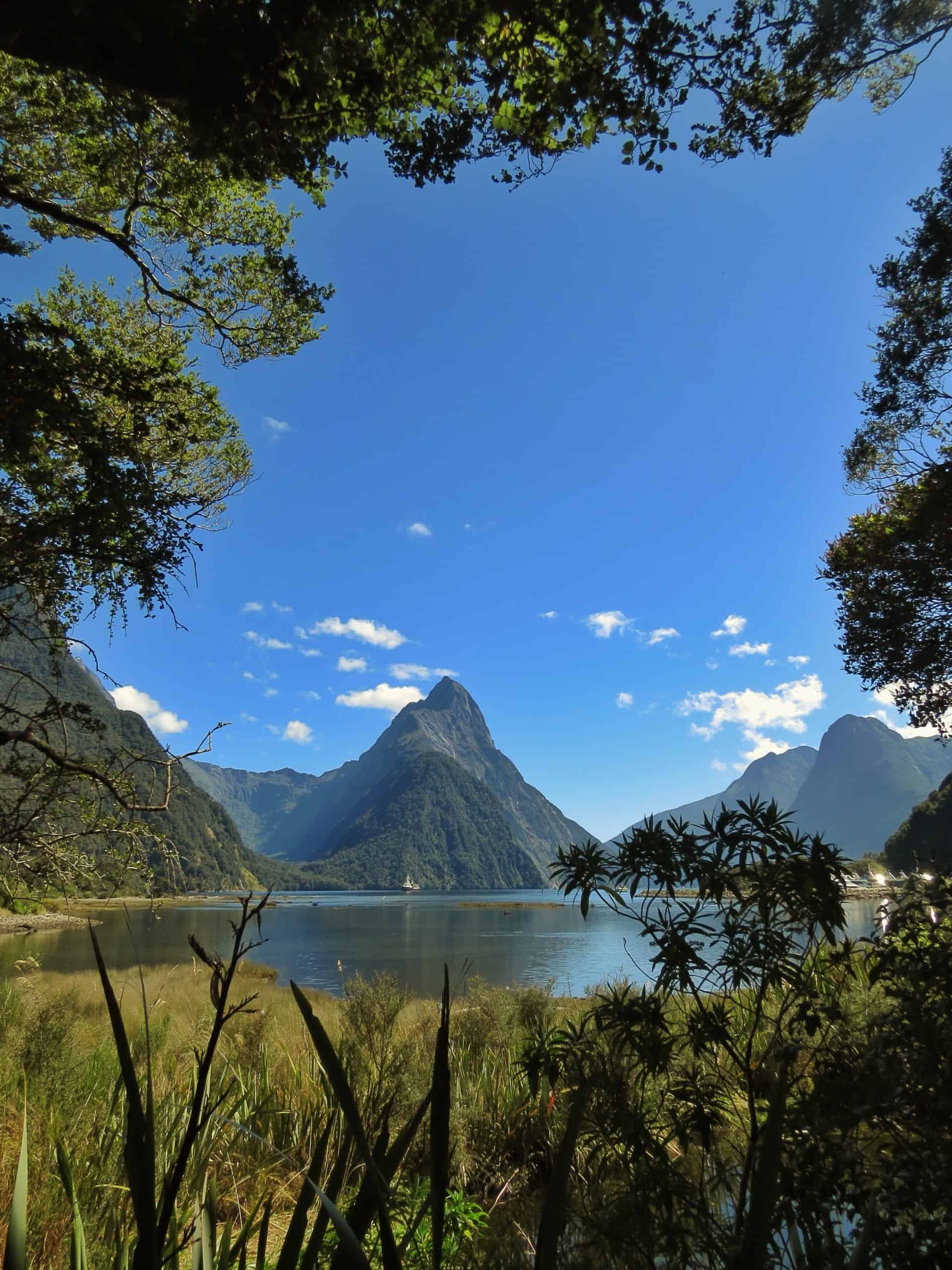 Milford Sound is the most famous part of Fiordland National Park